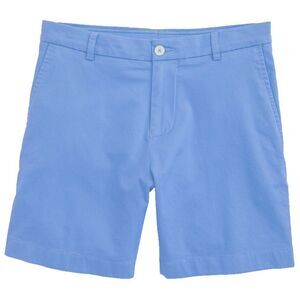 Southern Tide Sky Blue Men's Flat Front Shorts Classic Fit W 33